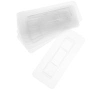 MUCKLILY Lot de 20 Crochets Adhésifs Transparents en Plastique sans Perçage pour Vêtements Serviettes Chapeaux - Fixation Murale Pratique et Polyvalente Cuisine Salle de Bain Salon