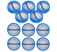 MUCKLILY Lot de 25 Filtres Crépine d'Arrivée d'Eau pour Lave-Linge Tamis Rond 2 CM en Acier Inoxydable Accessoire de Filtre pour Tuyau de Machine à Laver Protection Anti-Sédiments pour