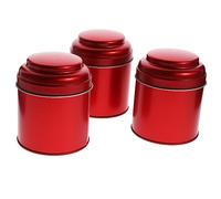 MUCKLILY Lot de 3 Boîtes à Thé Rose Gold Récipients Hermétiques pour Stockage de Thé et Bonbons et Étanches Organisateur Multifonctionnel Cuisine