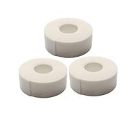 MUCKLILY Lot De 3 Rubans Adhésifs De Mousse Larges Pour Cils Patchs Pour Extensions De Cils Douces Et Élastiques Blanc Isolant Et Inférieurs Pour Usage Professionnel Et Salon