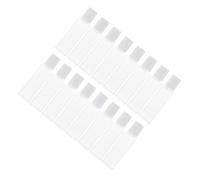 MUCKLILY Lot de 30 Mini Bouteilles Vides 30 Ml en Polypropylène Bouchon Étanche, Accessoire pour Lentilles de Contact et Solution de Soin, pour Voyageur Portable et Usage Quotidien