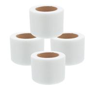 MUCKLILY Lot de 4 Bandes Adhésives Auto-Adhésives en Fibre de Verre 45 CM X 30 M pour Plaques de Plâtre Bande à Joints Résistante pour Enduit et Réparation Jointoiement et Renfort Mural