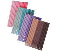 MUCKLILY Lot de 48 Pinces à Cheveux Colorées en Alliage Métallique Design Dégradé 4 Couleurs Accessoires pour Cheveux Femmes et Filles pour Fêtes et Mariages