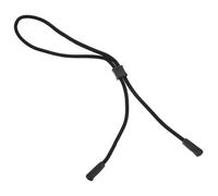 MUCKLILY Lot de 5 Cordons pour Lunettes Réglables Noirs, Chaînes Anti-perte Multifonctions pour Lunettes de Soleil Lecture, Accessoires Légers et Confortables pour Usage Quotidien et Sport