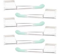 MUCKLILY Lot de 6 Embouts D'oreille en Silicone pour Cuillère à Enlever le Cérumen, Compatible 3.0-3.9 Mm, Accessoires de Nettoyage Auriculaire Caméra Intégrée, Usage Adulte et Soins