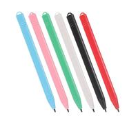 MUCKLILY Lot de 6 Stylets Universels pour Tablette D’Écriture LCD Stylo Léger et Portable pour Tableau Blanc Interactif Accessoires Multifonctions pour Dessin et Prise de Notes