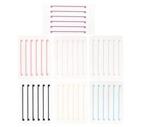 MUCKLILY Lot de 7 Coussinets en Silicone Colorés pour Rehaussement de Cils - Protections Douces et Réutilisables Multi-Couleurs - Accessoires Professionnels et Usage Domicile