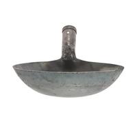 MUCKLILY Louche à Eau en Fer Multifonctionnelle Résistante Cuisine Extérieure Jardin Design Ergonomique pour Ramasser la Boue et Nettoyer L'évier