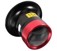 MUCKLILY Loupe De Bijoutier 15x Bandeau en Métal Et Lentille en Verre pour Réparation De Montres Outil De Précision Portable pour Horlogers Et Bijoutiers