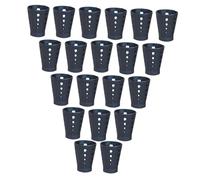 MUCKLILY Manchons pour Moxibustion 30 Pièces Protection Anti-cendres en Laine de Moxa Couvercle Anti-chaleur Usage Traditionnel Bien-être Stress Fatigue