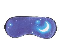 MUCKLILY Masque de Sommeil Soie Véritable Compresses Chaudes et Froides Cache-yeux Ajustable pour Thérapie Thermique Léger et Confortable pour Maison et Voyage