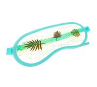 MUCKLILY Masque Yeux Gel Réutilisable Froid Coussinets Confortables Pour Camping Sommeil Fatigue Gonflement Vert