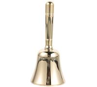 MUCKLILY Mini Cloche en Laiton Cloche d'Appel Décorative Taille Compacte pour Restaurant et Événements Accessoire de Contemplation et Décoration de Fête