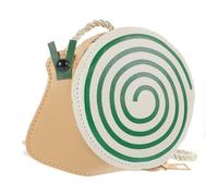 MUCKLILY Mini Paquet à Bandoulière Dessin Animé pour Fille PU Résistant Porte-Monnaie Léger Garçon et Filles Usage Quotidien, Fête, Plage Motif Petit Escargot