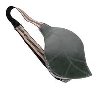 MUCKLILY Paquet à Pu de Sangle Bandoulière Large Feuille | Hommes et Femmes, Compartiments Multiples, Garde les Effets Près du Corps, Réduit la Pression
