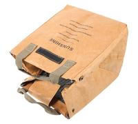 MUCKLILY Paquet Isotherme en Papier Kraft Brun, Pochette Déjeuner Bento Écologique, Boîte de Rangement pour Bureau et Pique-niques, Isolation Alimentaire, Léger et Lavable, Transport Repas