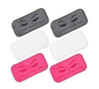 MUCKLILY Patchs Frontaux pour Extensions de Cils 6 Pièces Tissu Doux Réutilisable Protection Frontale Esthétique Mixte Beauté