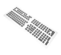 MUCKLILY Pbt Keycaps Set Semi-Transparentes Double Injection pour Claviers Mécaniques Touches Compatible Clavier Gamer Facile à Installer