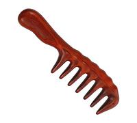 MUCKLILY Peigne Bois De Santal Pour Femme Outil De Coiffure Démêlant Peigne De Massage