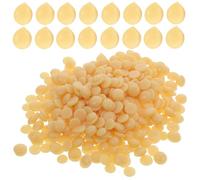 MUCKLILY Perles de Cire Professionnelles Épilatoire 100 G Cire Chaude Corps Visage Épilation Femmes Jambes Bras Aisselles Usage Domestique Miel