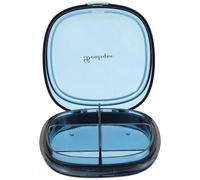 MUCKLILY Pilulier Hebdomadaire Portable Multi-compartiments Étanche Anti-humidité pour Boîte de Rangement Compacte Organisateur de Pilules pour Voyage et Usage Quotidien