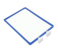 MUCKLILY Plaque Magnétique Légère et Portable en Pp et Pvc pour Classification D'entrepôt, Étiquettes Magnétiques pour Magasin de Fruits et Légumes