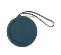 MUCKLILY Pochette à Silicone Sac à Suspendu Pochette pour Écouteurs Porte-Monnaie Rond