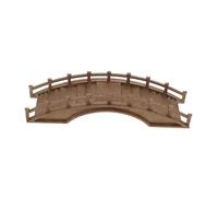 MUCKLILY Pont en Bois Miniature 20x5x5cm pour Mini-Jardin Zen Et Accessoire Photo Décoratif Adapté Aux Micro Paysages Et Scènes Miniatures