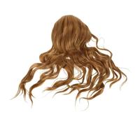 MUCKLILY Postiche Longue Ondulée Fibre Haute Température pour Femme Style Européen Look Jeune Fêtes Quotidiennes