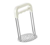 MUCKLILY Presse-purée Inox Réutilisable Outil de Cuisine pour Purée de Pommes de Terre et Légumes Facile à Nettoyer Presse Alimentaire Domestique Polyvalent