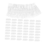 MUCKLILY Protège-oreilles Étanches Jetables 1000 Pièces, Couvre-oreilles Transparents en Plastique, Protection, Coloration Capillaire et Soins Esthétiques, Usage Adulte, Barrière