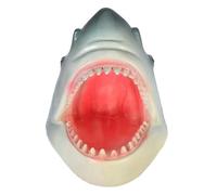 MUCKLILY Requin Flottante Réaliste en Résine pour Décoration de Bassin Sculpture Animalière Ornements de Jardin Aquatique Effet Réaliste Décoration Extérieure Accessoires de Piscine