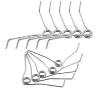 MUCKLILY Ressorts en V pour sécateurs, 10Pcs Ressorts de Rechange en Acier Inoxydable, flexibilité, pour sécateurs de Jardin Printemps, Accessoires de Jardinage à Main