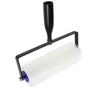 MUCKLILY Rouleau à Pointes 23 CM pour Sol en Ciment Époxy Dispositif Antimousse pour Chape Autonivelante Outil Anti-Bulles Professionnel pour Peinture et Carrelage Autonivelant