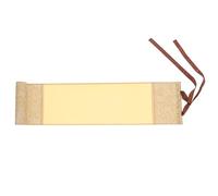 MUCKLILY Rouleau Suspendu en Tissu Beige Rétro pour Peinture et Calligraphie, Toile Vintage Élégante pour Décorations Murales et Créations Artistiques