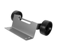 MUCKLILY Roulette pour Chauffage de Terrasse Moderne, Déplacement Facile | Plastique et Fer, Mouvement Silencieux sur Plusieurs Surfaces, pour Chauffage sur Pied, Usage Extérieur