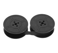 MUCKLILY Ruban Encreur Noir pour Machine à Écrire Rétro, Nylon et Plastique, Facile à Remplacer, Compact, pour Usage Bureau