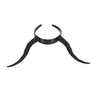 MUCKLILY Serre-tête Cornes Diable Halloween Coiffe Démons Accessoires Cheveux Femmes Garçon Fille Sorcière Bandeau Gothique Déguisement