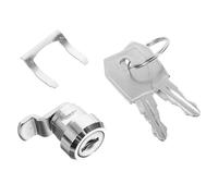 MUCKLILY Serrure à Came à Traction 16 MM en Alliage de Zinc Serrure de Porte D’Armoire avec Clé Tiroir et Boîte à Outils Antivandale et Corrosion pour Armoires Industrielles et Caisses