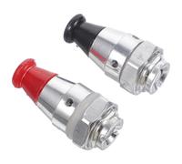 MUCKLILY Soupape de Sécurité 2 Pièces Détachables pour Autocuiseur en Alliage D'aluminium Accessoires Pratiques pour Cocotte à Pression