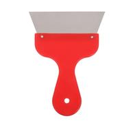 MUCKLILY Spatule Murale en Acier Inoxydable 1 Pièce pour Lissage et Découpe de Papier Peint Autocollant Outil de Finition Polyvalent pour Revêtements Muraux Bricolage et Pose de Films