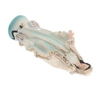 MUCKLILY Statue De La Vierge Résine Petite Figurine Vierge Décoration Religieuse pour Salon Ou Église Sculpture Ethnique Mexicaine