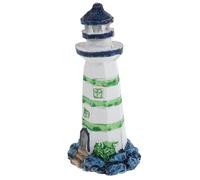 MUCKLILY Statue de Phare Miniature en Résine pour Décoration Aquarium Méditerranée, Accessoires Aquarium Créatifs et Ornement Flottant pour Sandales Femme Couleur Couleur Aléatoire