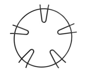 MUCKLILY Support De Cuisinière à Grilles De Brûleur De Cuisinière Support Pour Wok Anneau Wok Pour à Grille De Brûleur le De Poêle De Poêle Noir Le Fer