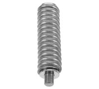 MUCKLILY Support de Ressort d'Antenne CB en Acier Inoxydable 3/8-24 Amortisseur de Vibrations Compatible Antennes Standard pour Véhicules Résistant aux Intempéries et Usage Intensif