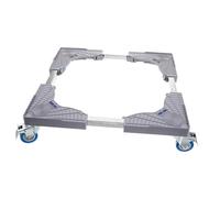 MUCKLILY Support Mobile Pour Réfrigérateur Et Lave-linge Base Solide Universelle Inoxydable Et Dimensions Ajustables Pour Divers Électroménagers