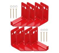 MUCKLILY Support Mural pour Extincteur LB avec Crochet Kit de Fixation Robuste Résistant Lot de Supports avec Accessoires de Montage pour Sécurité Incendie