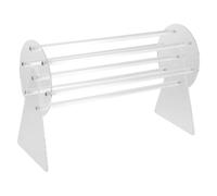 MUCKLILY Support pour Pinces à Cheveux Organiseur de Coiffeuse Présentoir Transparent 1 Pièce Rangement Pratique Design Compact pour Salle de Bain Bureau