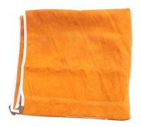 MUCKLILY Tablier de Soudure de Vachette Résistant Chaleur Protection Ignifuge Ceinture Ajustable Tablier de Travail Pratique pour Soudeur et Menuisier