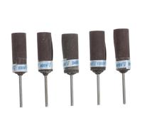 MUCKLILY Tambours De Ponçage 5 Pcs 2,35 Mm Mandrins De Tambour De Ponçage Rouleaux De Papier De Verre Grain 240 à 1000 Pour Outils Rotatifs Et Polissage Professionnel